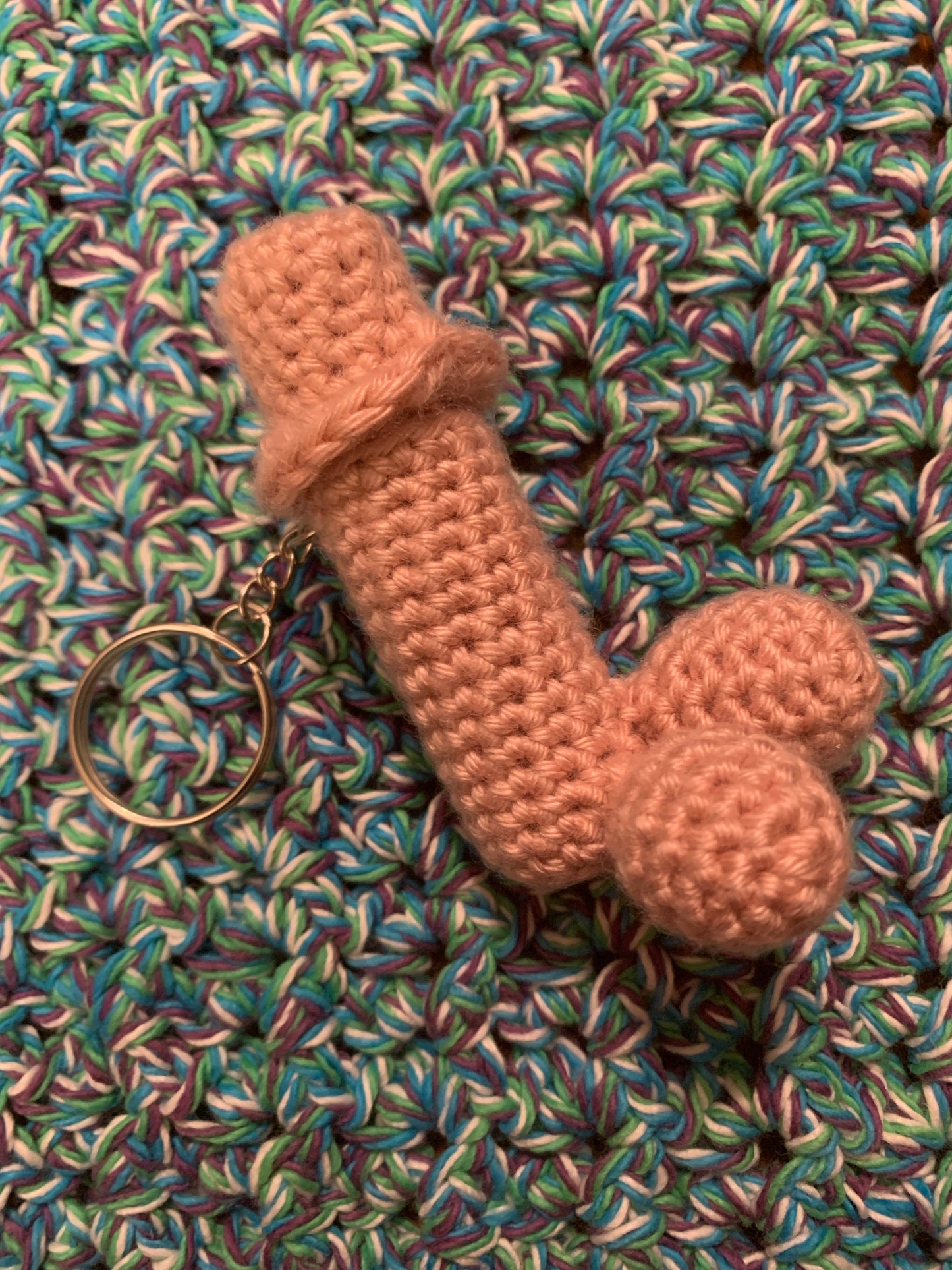 Circumcised Lip Balm ChapDick Keychain