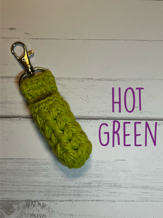 Emma Lip Balm Keychain - 100% Cotton