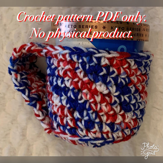 Summer Sundae Saver Cozy Digital PDF Crochet Pattern