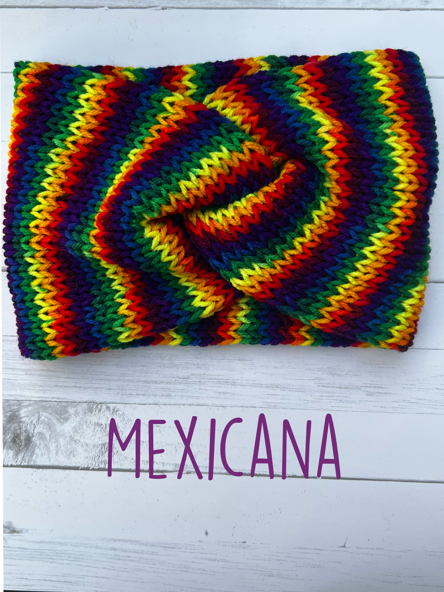 Mexicana Knitted Ear Warmer